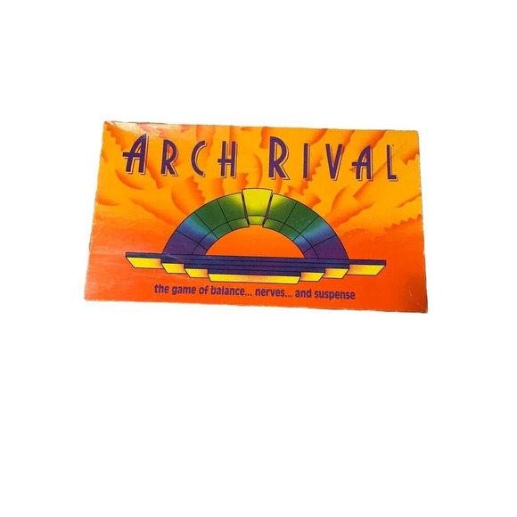 ARCH RIVAL Game Balance Nerves Suspense 100% COMPLETE! EUC 1992 Parker Brothers - Picture 2 of 3